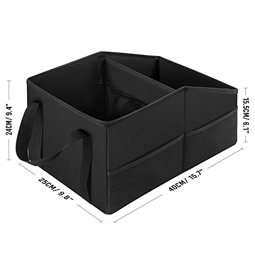 Auto achterbank organizer, opknoping passagiersstoel opbergtas, auto voorstoel organizer voor kantoor kinderen Suplly, Truck Cab Organizer met afzonderlijk Pokect voor laptop, meerdere zakken