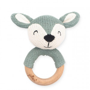 Anneau de dentition Ø 7cm Deer Ash Green