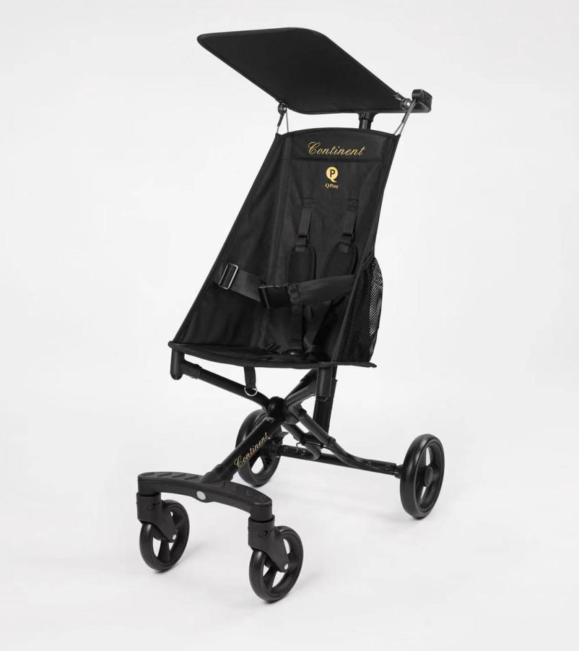 Qplay Easy Luxe Lichtgewicht Buggy XL Zwart Pakske