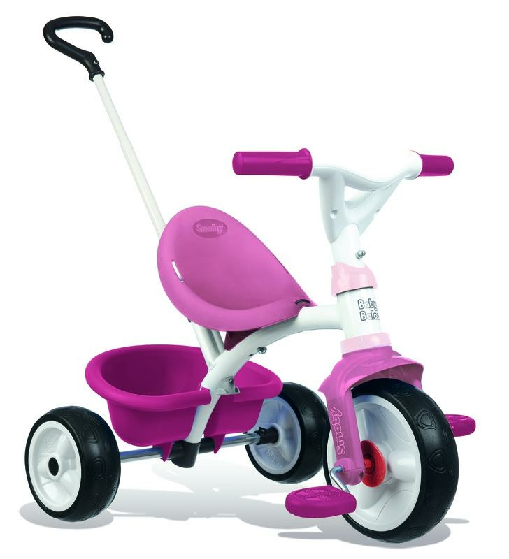 Tricycle enfant évolutif SMOBY Be Fun - Rose